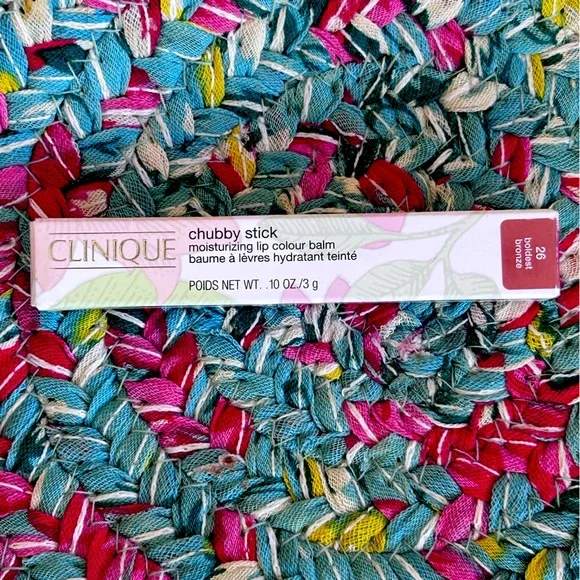 CLINIQUE CHUBBY STICK MOISTURIZING LIP BALM IN BOLDEST BRONZE #26 - Picture 1 of 4